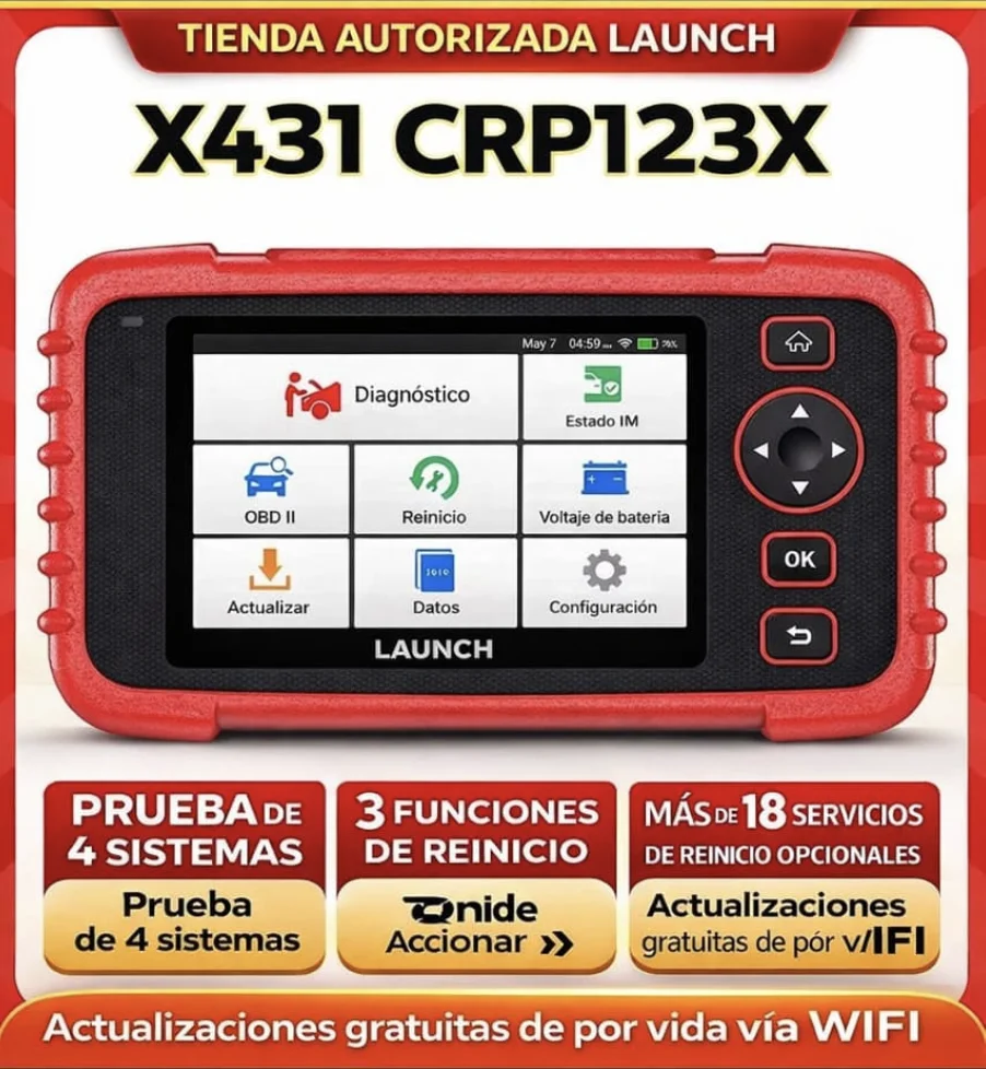 Escaner Launch X431 CRP123X